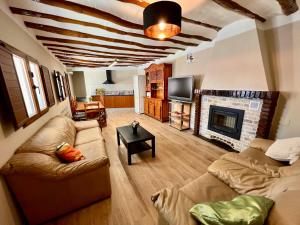 Χώρος καθιστικού στο Casa AMARILLA 3 RAPIA