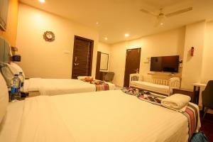 Μια τηλεόραση ή/και κέντρο ψυχαγωγίας στο Hotel White Fields Hitec City, Hyderabad