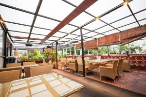 Posezení v ubytování Hotel White Fields Hitec City, Hyderabad