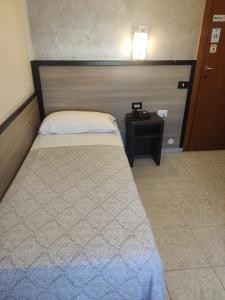 Postel nebo postele na pokoji v ubytování Hotel Salus