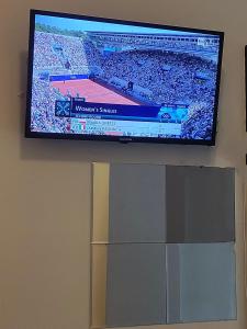 TV a/nebo společenská místnost v ubytování Hotel Salus