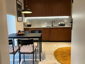 Η κουζίνα ή μικρή κουζίνα στο Apartamenty Polna 13