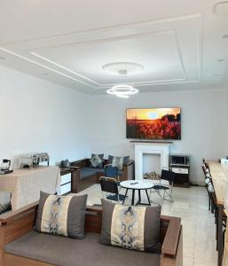 Khu vực ghế ngồi tại Apricot Garden Hotel Sapa