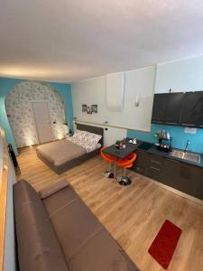 TV a/nebo společenská místnost v ubytování Perugia Home Apartment I Mille