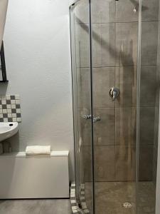 Ein Badezimmer in der Unterkunft Aalwynsig