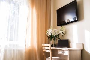 TV a/nebo společenská místnost v ubytování Hotel SPA Arkadia