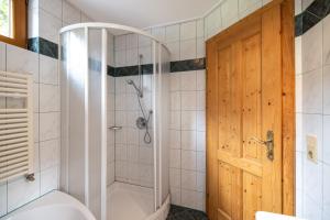Kúpeľňa v ubytovaní Der Lammhof - Appartements Kaswurm