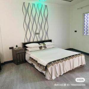 Postel nebo postele na pokoji v ubytování Noya inn fuvamulah + 14 fotografií