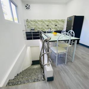 Kuchyň nebo kuchyňský kout v ubytování Noya inn fuvamulah
