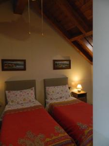 Postel nebo postele na pokoji v ubytování Osteria San Giuseppe