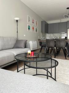 Χώρος καθιστικού στο Alma Rose Apartments 2 e 4