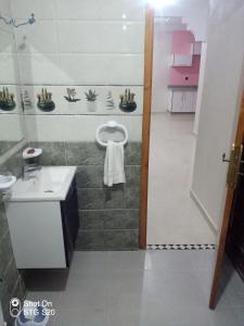 Koupelna v ubytování Maison d'hôtes Oujda