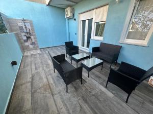 Posezení v ubytování Nathouse
