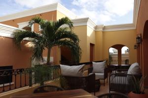 Posezení v ubytování HOTEL COLLI