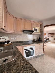 Η κουζίνα ή μικρή κουζίνα στο Bungalow Sol