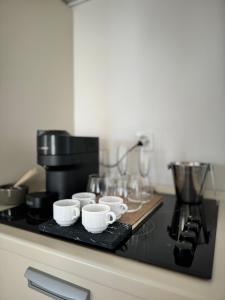 Kuchyň nebo kuchyňský kout v ubytování Hotel Locanda Castagnola