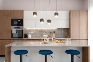 Η κουζίνα ή μικρή κουζίνα στο Vila Paris