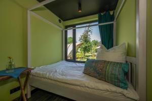 Postel nebo postele na pokoji v ubytování deichkind country loft + 30 fotografií