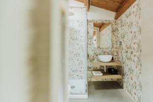 Koupelna v ubytování B&b VICO BOITO