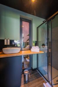Koupelna v ubytování deichkind country loft