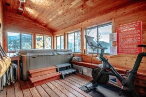 Fitness centrum a/nebo fitness zařízení v ubytování Solitude Vista