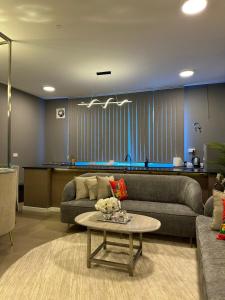 Posezení v ubytování Sunset Apartments