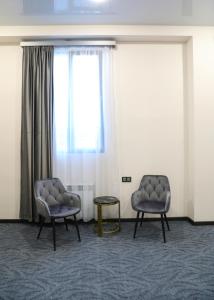 Istumisnurk majutusasutuses A E K A Hotel