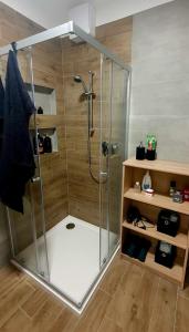 Koupelna v ubytování Apartmán Zase jako doma