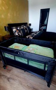 Postel nebo postele na pokoji v ubytování Apartmán Zase jako doma