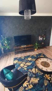 Posezení v ubytování Apartmán Zase jako doma