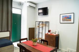 TV/trung tâm giải trí tại La Cornice - Nel cuore di Napoli