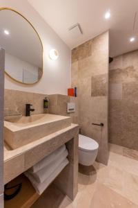 Salle de bains dans l'établissement Quartier Libre Marais
