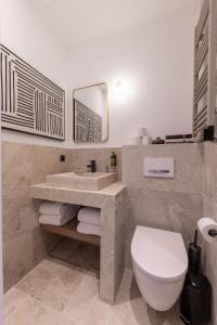 Salle de bains dans l'établissement Quartier Libre Marais
