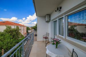 Balkón nebo terasa v ubytování Apartments Iva