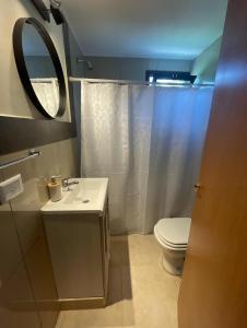 Koupelna v ubytování Casa Reartes