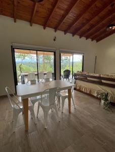 Restaurace v ubytování Casa Reartes