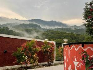 山景或在公寓看到的山景