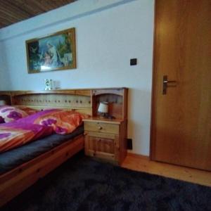 Postel nebo postele na pokoji v ubytování Panoramablick Line + 31 fotografií