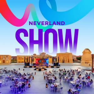 a poster for a newland show in the desert at Pickalbatros Jungle Aqua Park - Neverland Hurghada in Hurghada