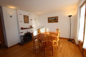Posezení v ubytování Chalet Les Arolles