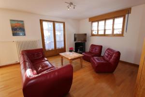 Posezení v ubytování Chalet Les Arolles