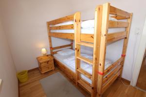 Postel nebo postele na pokoji v ubytování Chalet Les Arolles