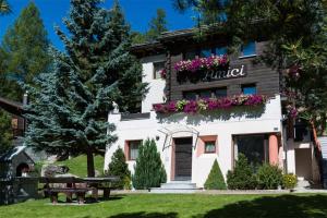 Zahrada ubytování Haus Amici