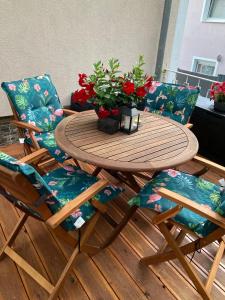 Posezení v ubytování Haus Sonnentag