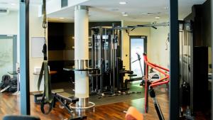 Fitness centrum a/nebo fitness zařízení v ubytování Spa & Wellness Hotel Diament Ustroń