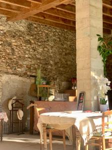 Posezení v ubytování Vercors en Vert , chambres d'hôtes de charme