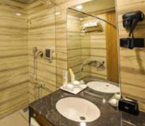 Ένα μπάνιο στο Comfort Inn Elite