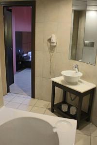 Koupelna v ubytování INOH HOTEL