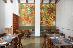 Restaurace v ubytování Lilac Kumbakonam