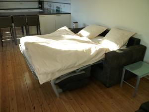 Ένα ή περισσότερα κρεβάτια σε δωμάτιο στο Apartment casuaLLoft